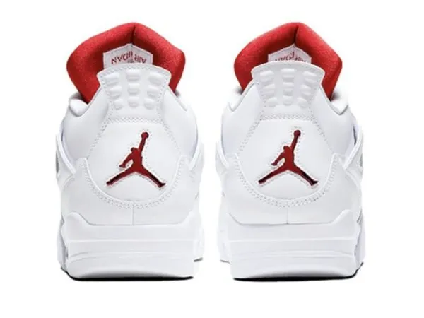 Jordan 4 Retro“White University Red”