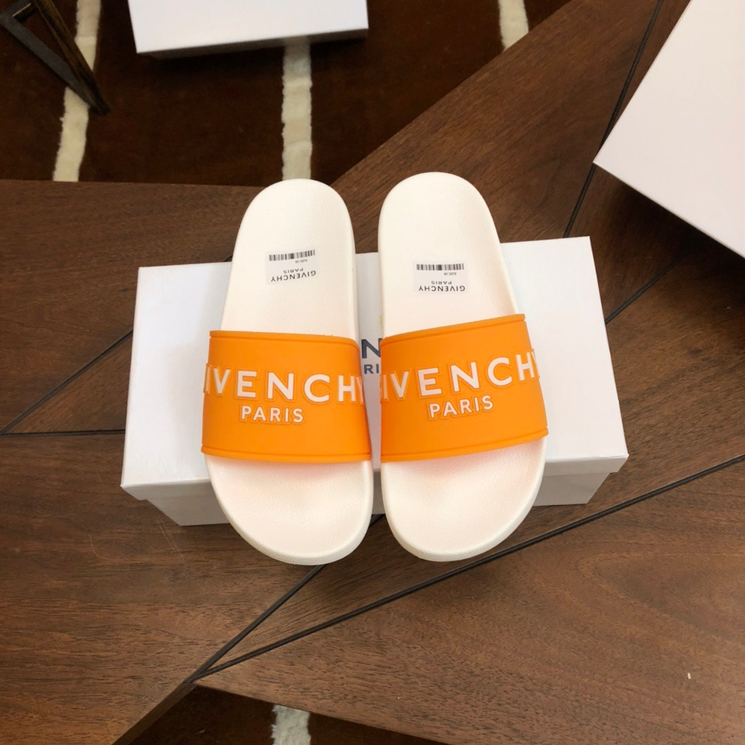 Givenchy Rubber Logo flip-flops Slide Sandal