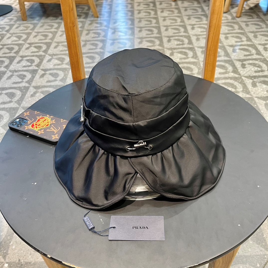 Prada Sunblock Fisherman Hat Sunhat