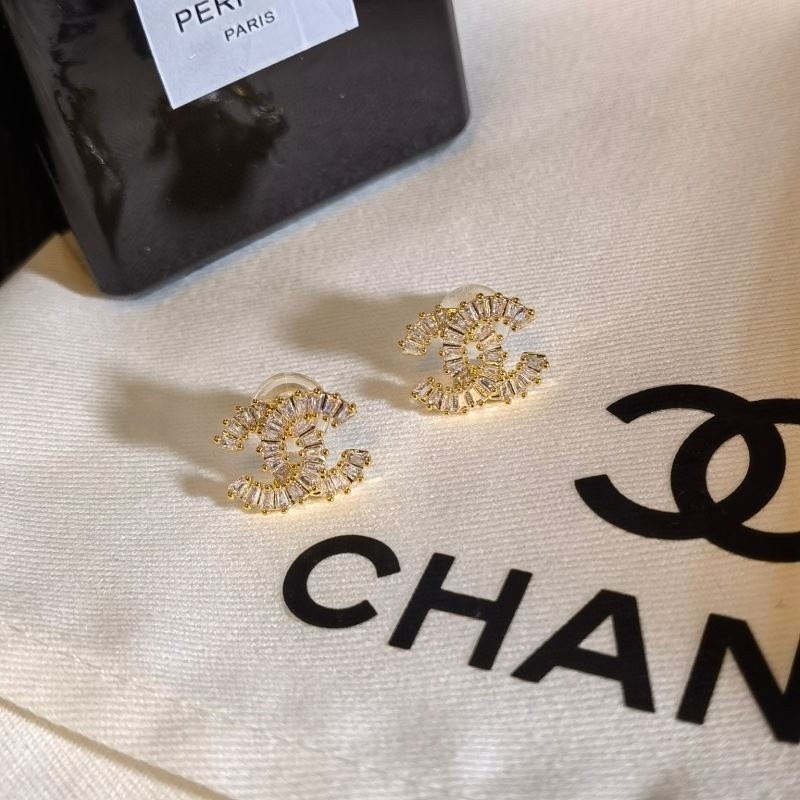 Chanel Diamond Earrings Jewelry