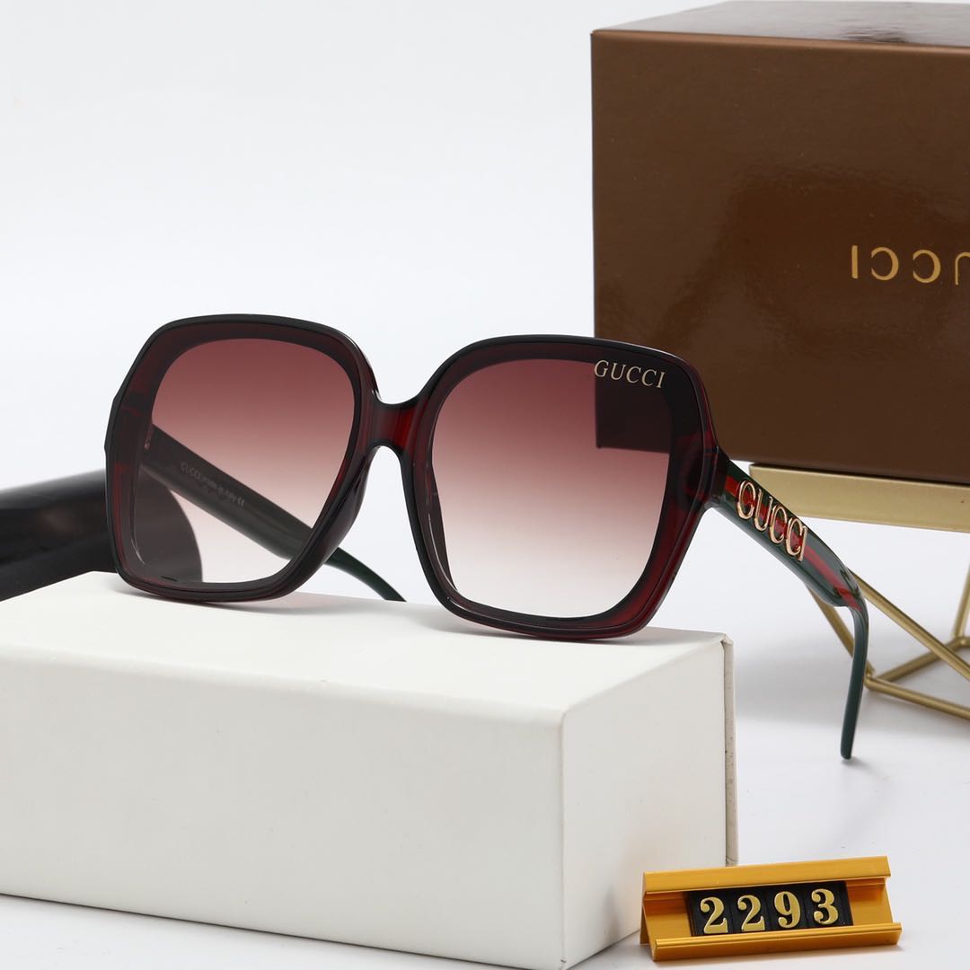Gucci large frame sunglasses