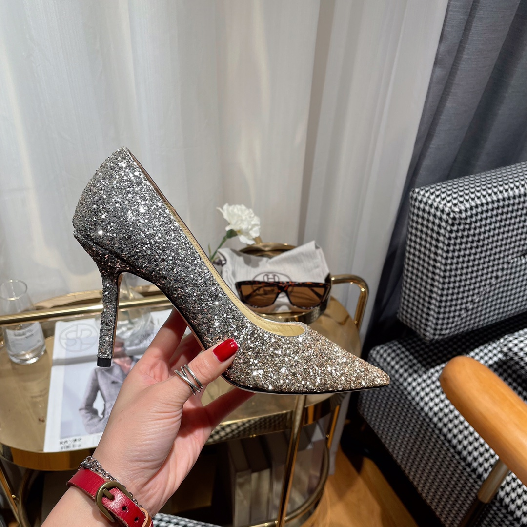 Jimmy Choo Love Flat cusp  Slide Sandal