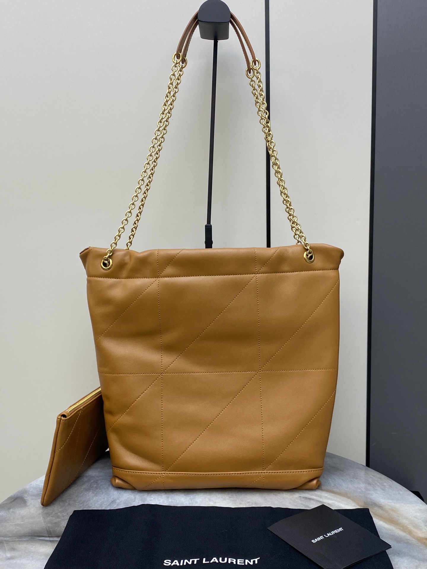 Saint Laurent YSL JAMIE POCHON sheepskin chain bag