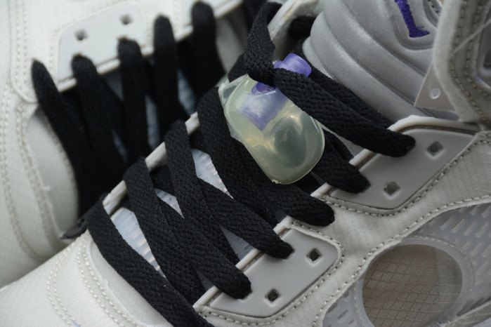 Off-White Air Jordan 5 white green purple CT8480-105