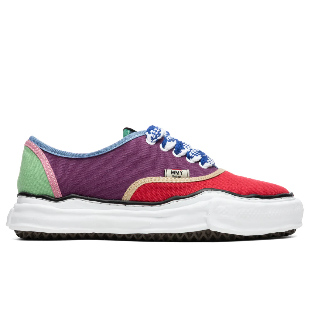 MIHARA YASUHIRO Baker Low OG Sole Canvas Sneaker - Multicolor