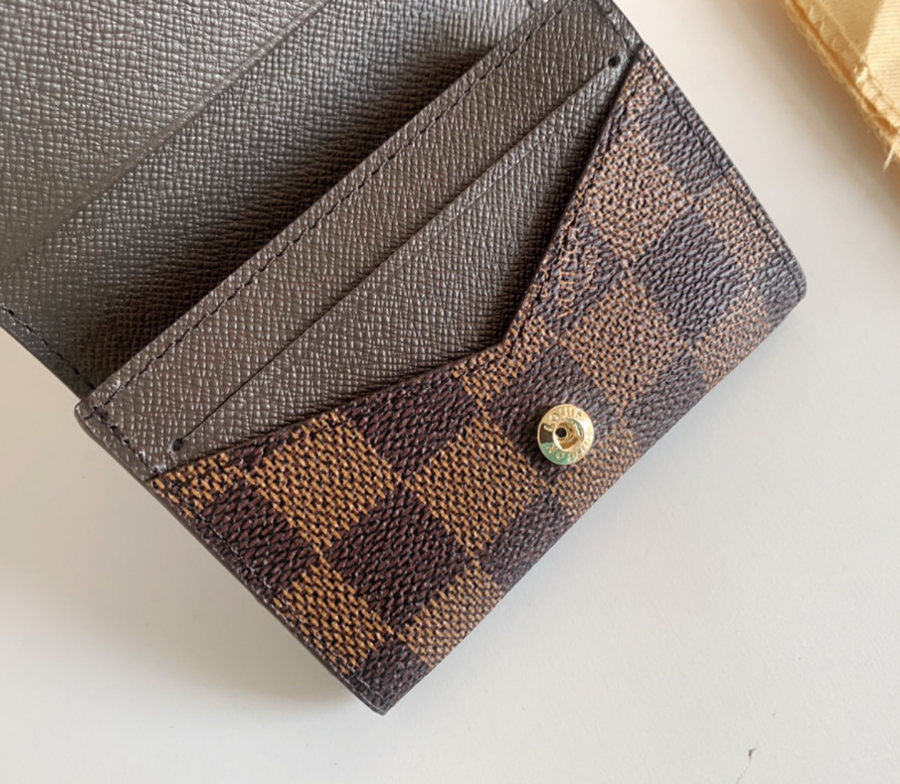 Louis Vuitton Classic coated canvas storage card holder