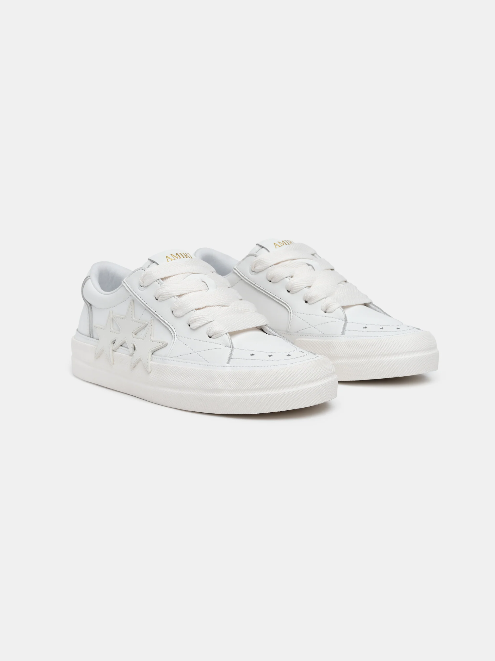 AMIRI SUNSET SKATE LOW - White