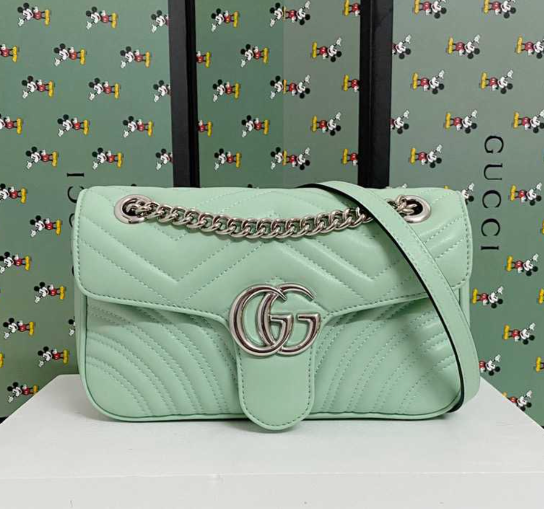 Gucci GG Marmont -Silver buckle