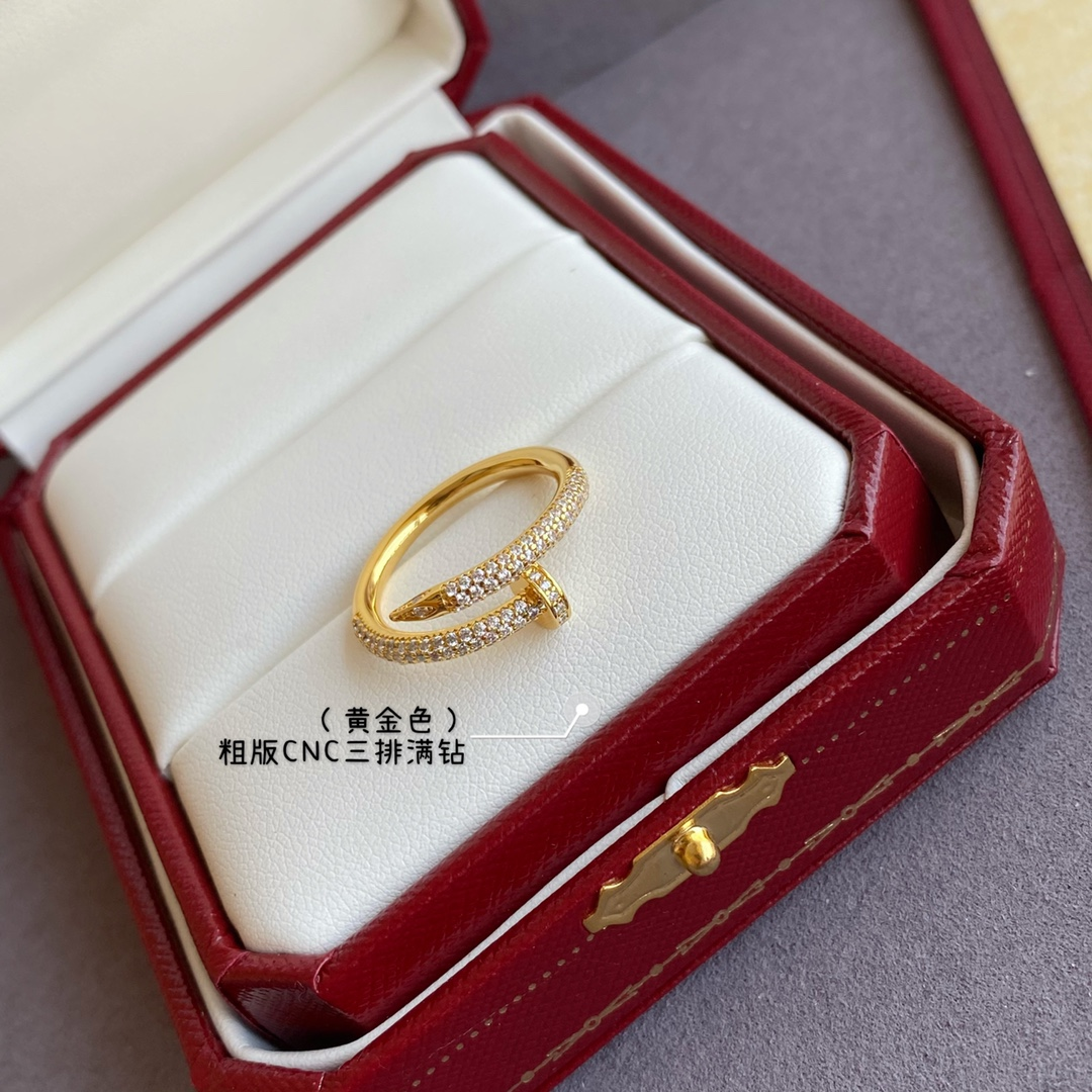 Cartier Diamond Juste un Clou Ring Jewelry