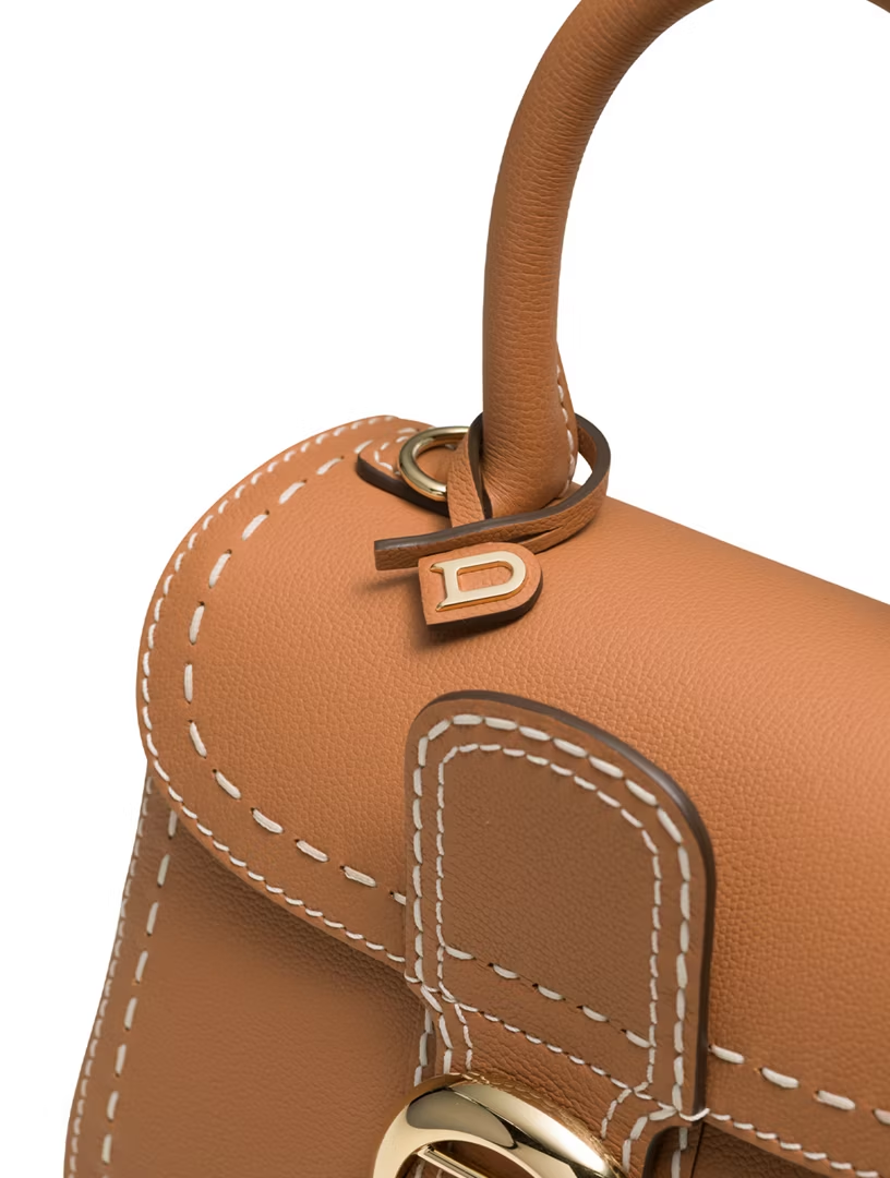 DELVAUX Brillant Mini S Rodéo Calf Surpiqué