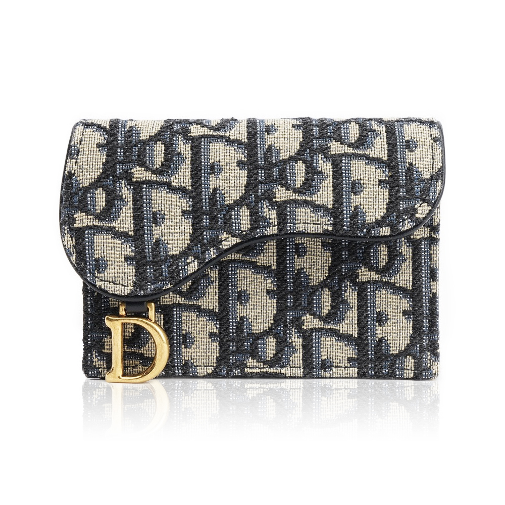 Dior Saddle Card Holder Wallet