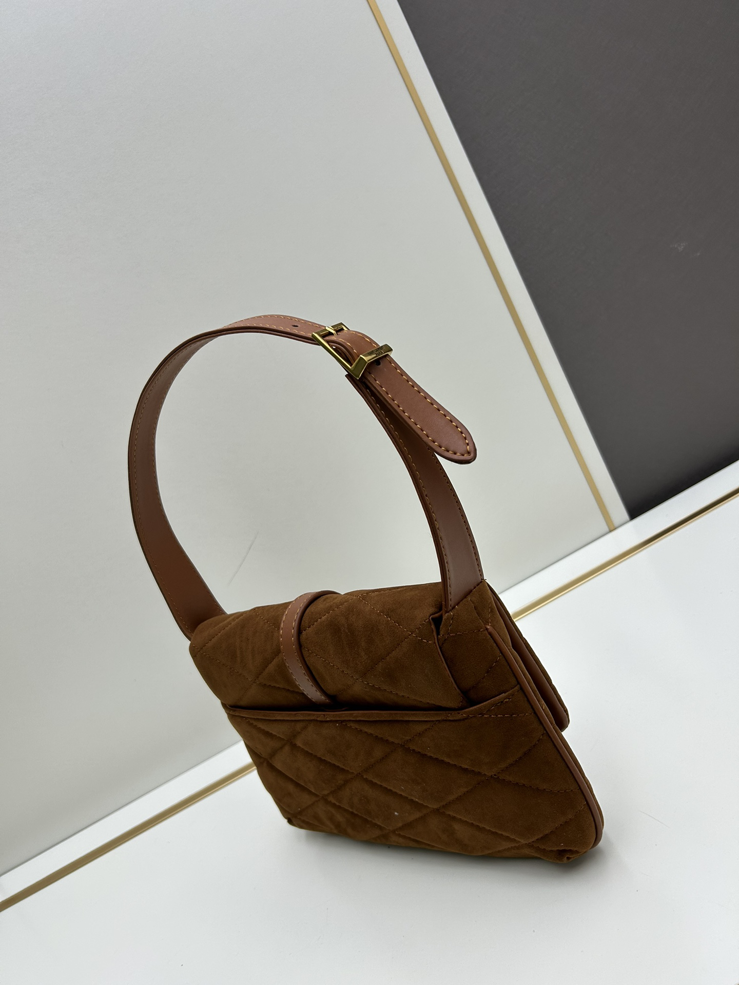 Saint Laurent Frosted Underarm Bag