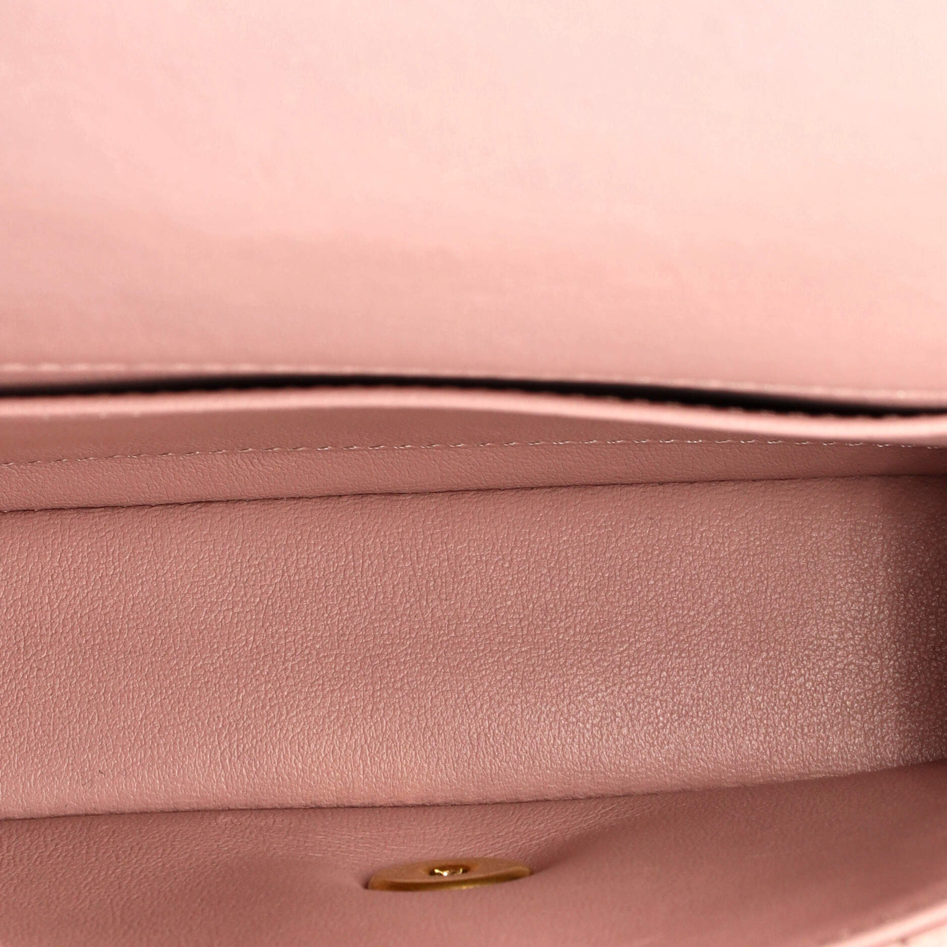 Chanel Pearl Twist Single Flap Bag Quilted Shiny Lambskin Mini