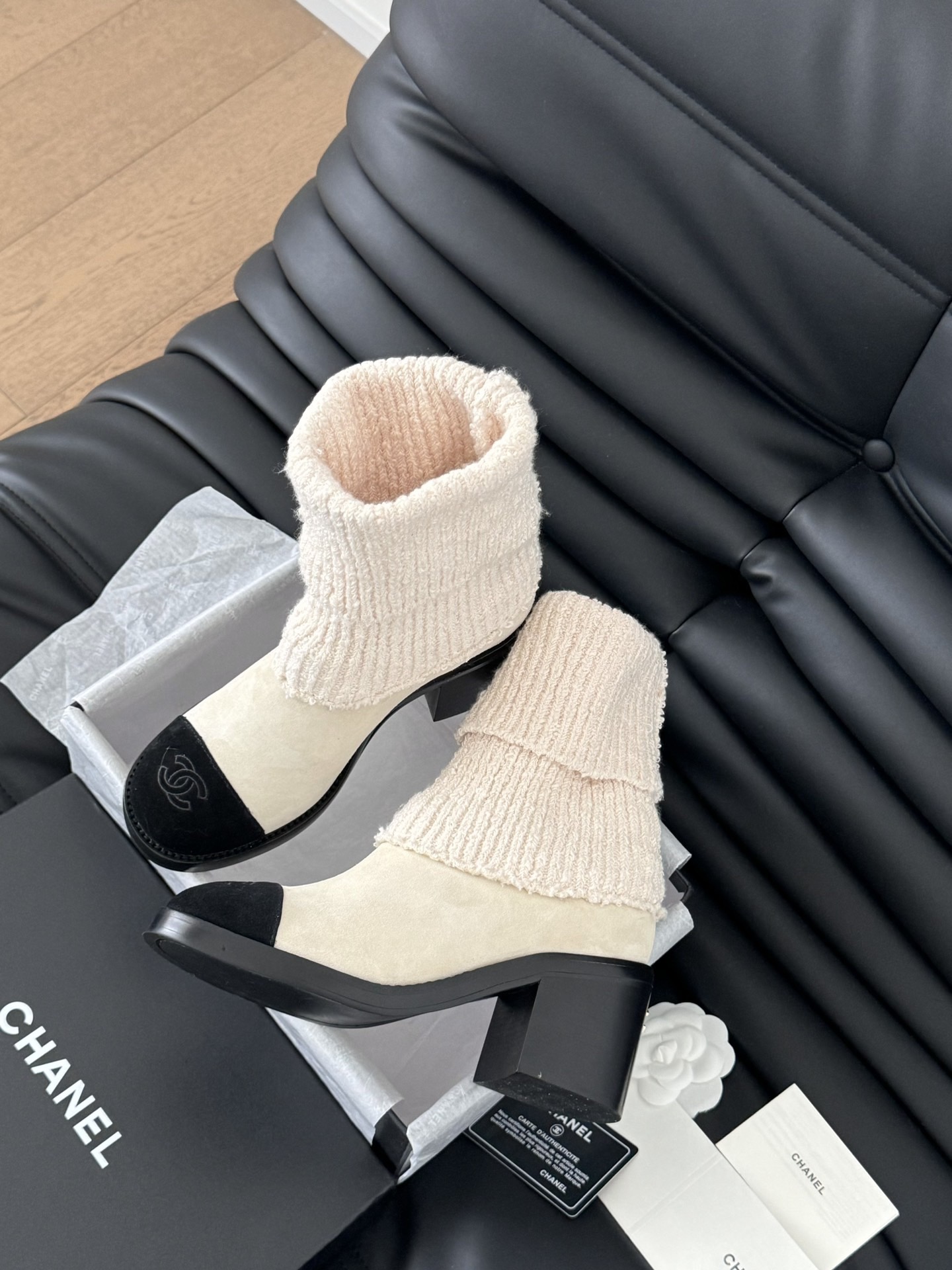 Chanel New Sock Boots