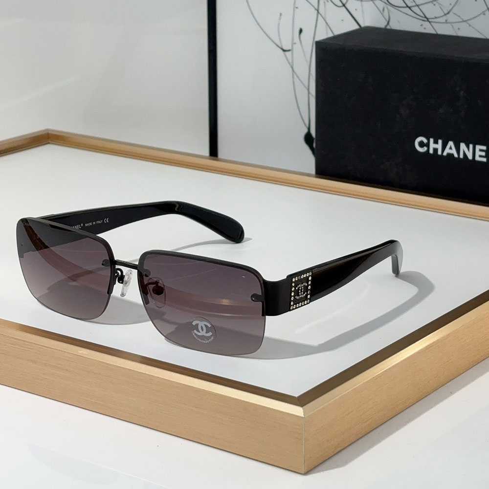 Chanel Half frame Sunglasses Top quality
