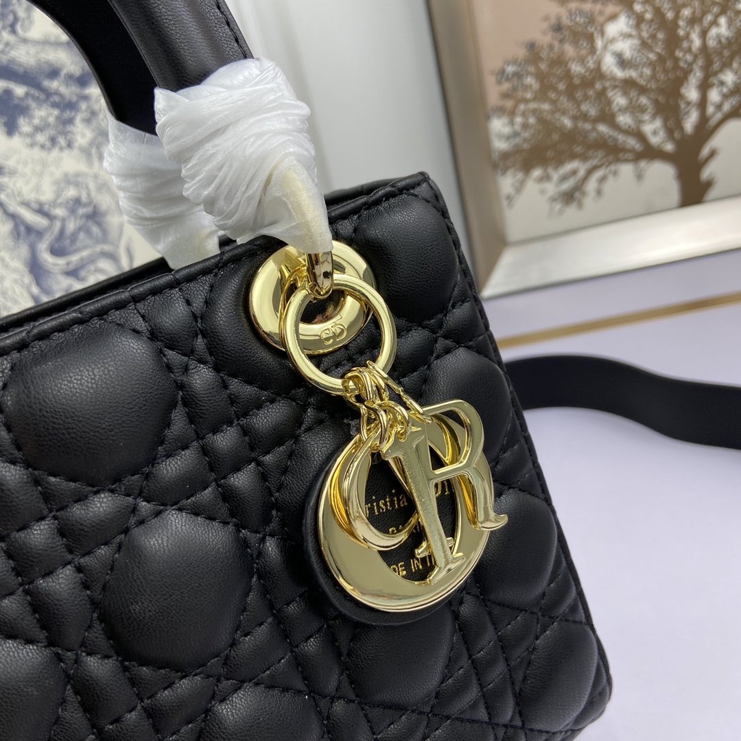 Dior The LADY DIOR Bag MINI SIZE(17*15*7cm) AAA Quality