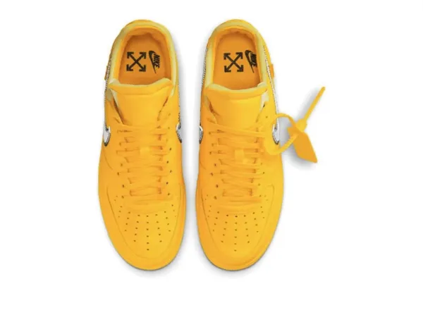 DD1876-700 Off-White x Nike Air Force 1 Low University Gold