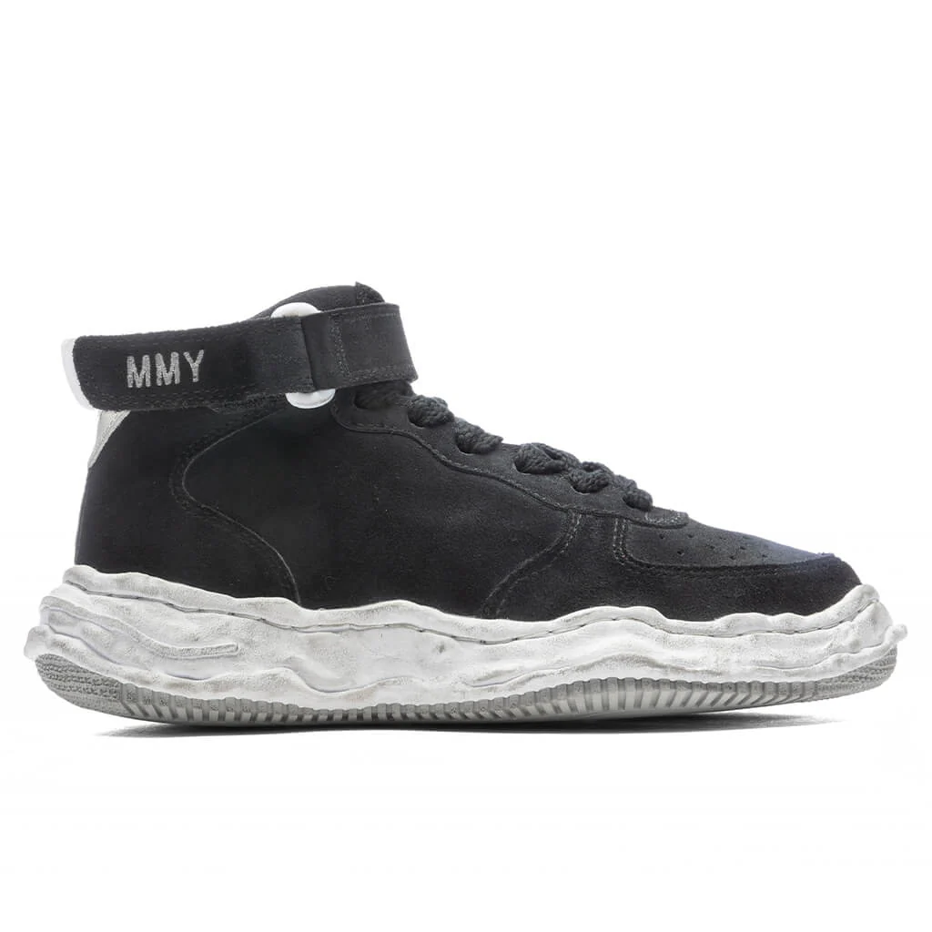 MIHARA YASUHIRO Wayne Brushed Suede High - Black