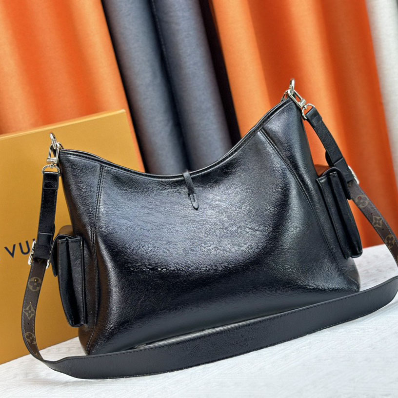 Louis Vuitton CarryAll Dark M46203 M24861 Shoulder Bag Handbag
