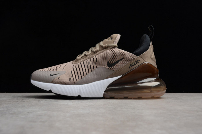 NIKE mens Air Max 270 Sepia Stone Black/ Summit White AH8050-200
