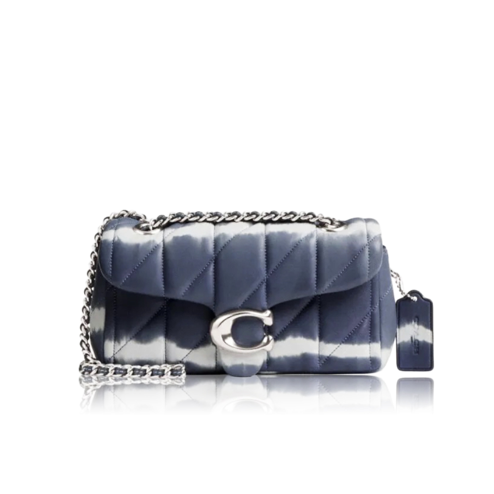 Coach tabby20 stitched tie-dye printed shoulder bag chain bag
