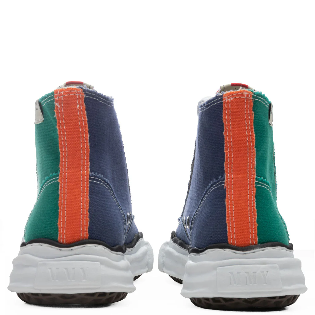 MIHARA YASUHIRO Peterson Hi OG Sole Canvas Sneakers - Green