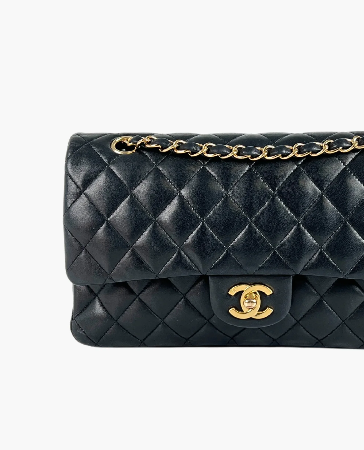 Chanel Timeless Medium Vintage Black GHW 24k