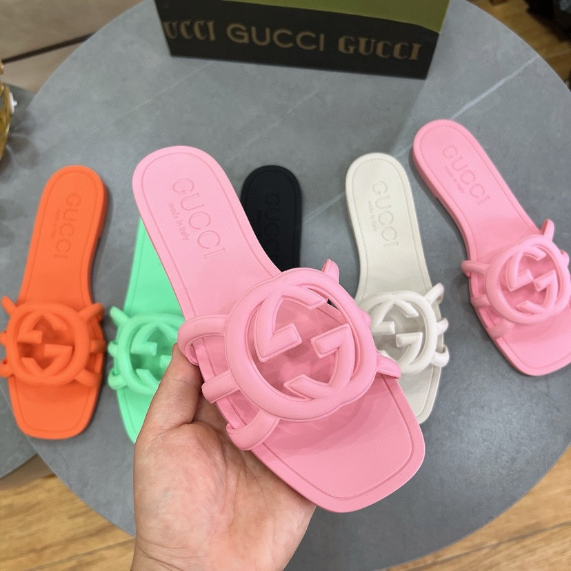 Gucci Rubber Slippers