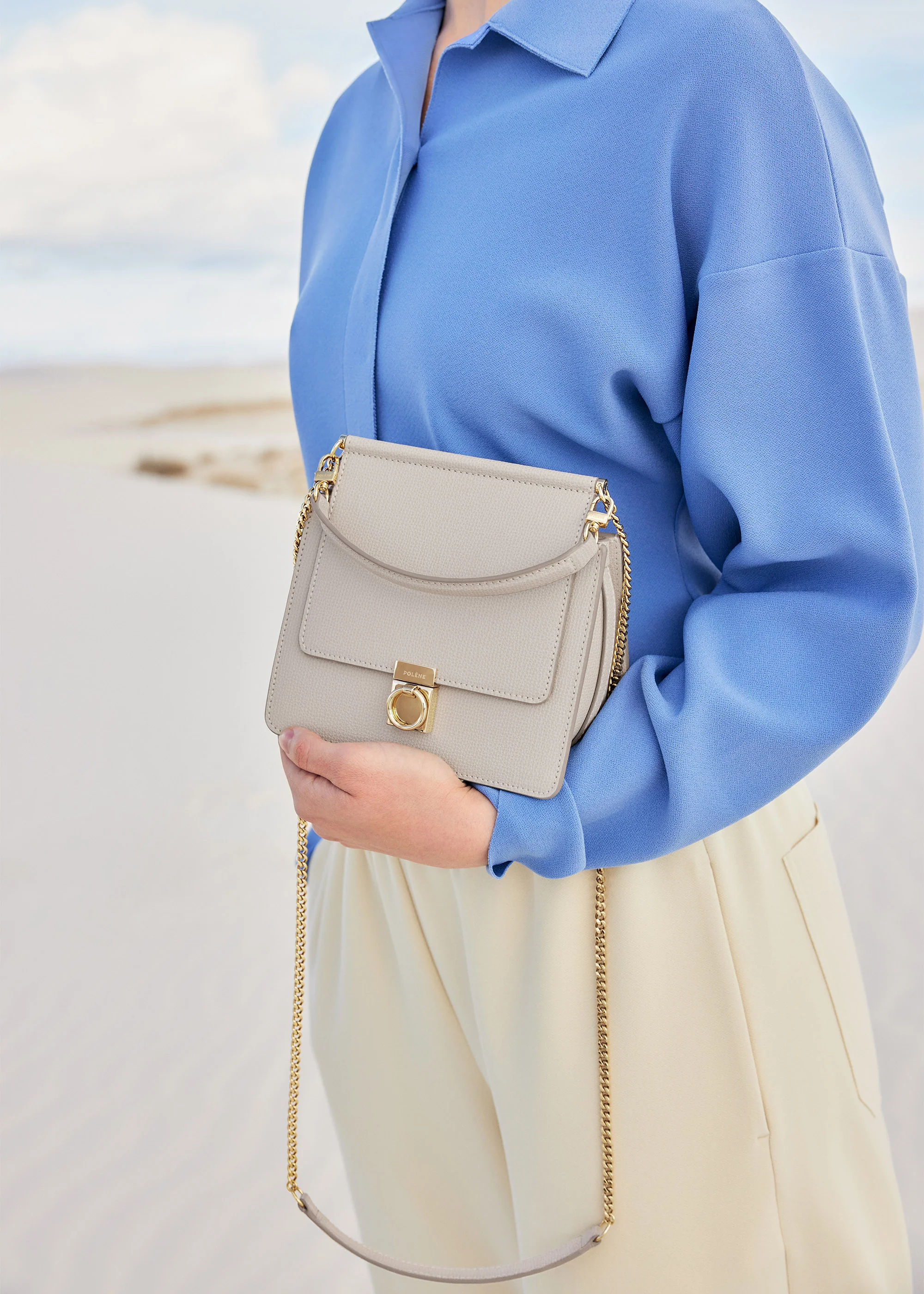 Polène Numéro Sept Mini - Textured Chalk