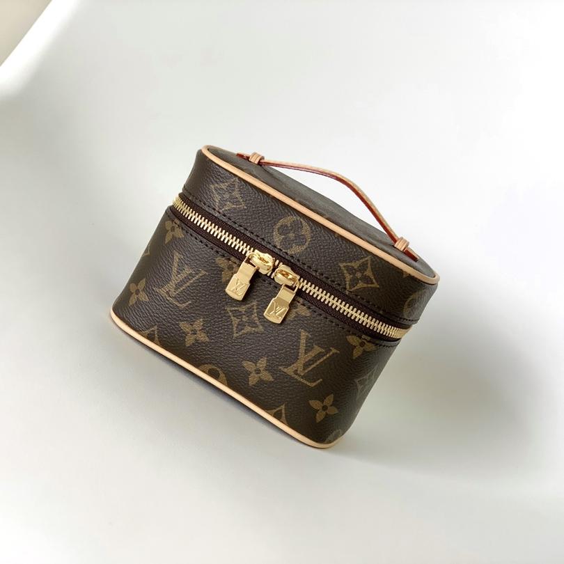 Louis Vuitton LV Nice Leather Cosmetic Handbag M42265&M44495&M44936 Top quality