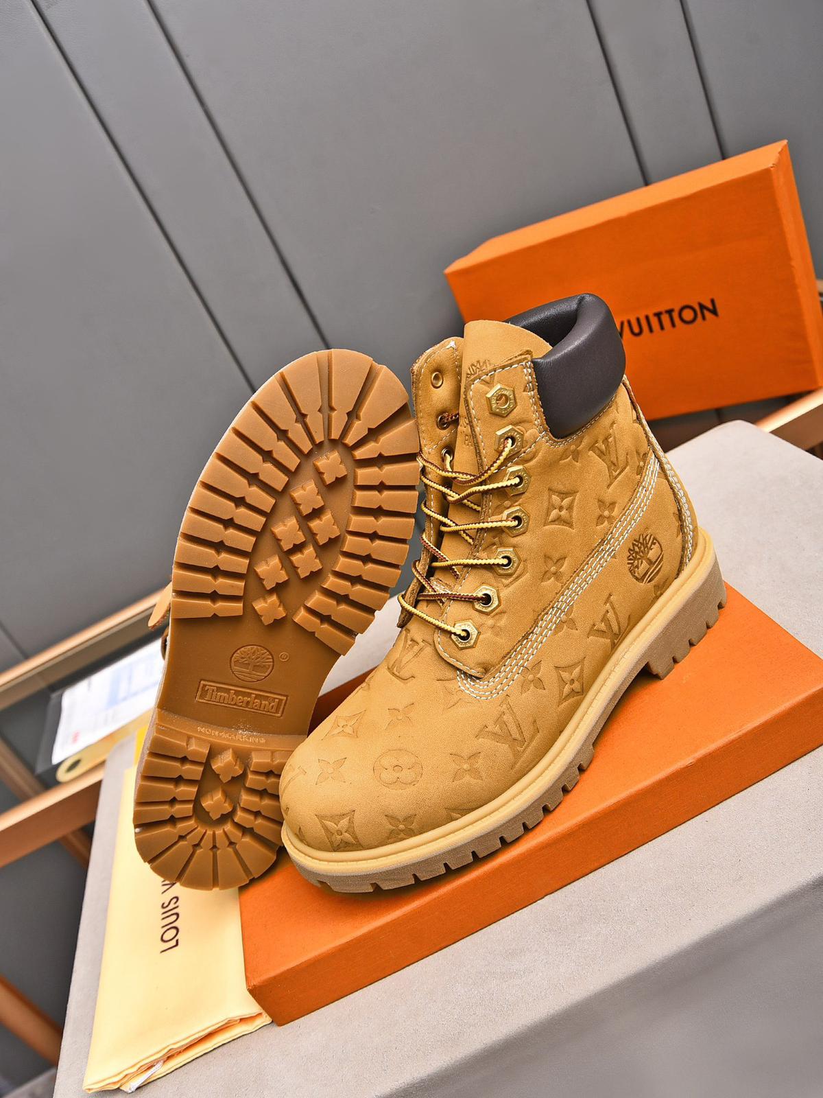 Louis Vitton & Timberlands 2024 New Men's Boots