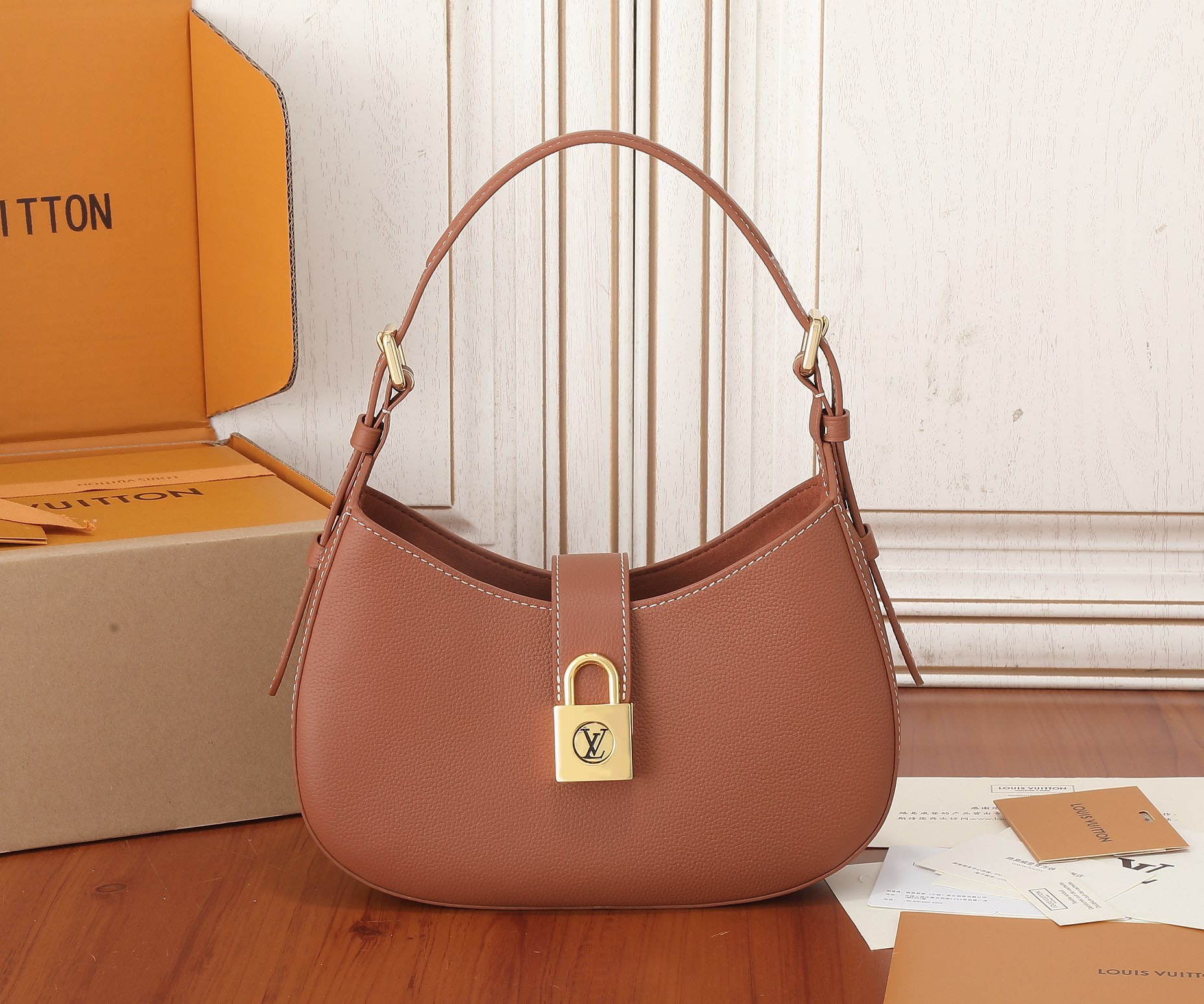 Louis Vuitton Classic Padlock Shoulder Bag