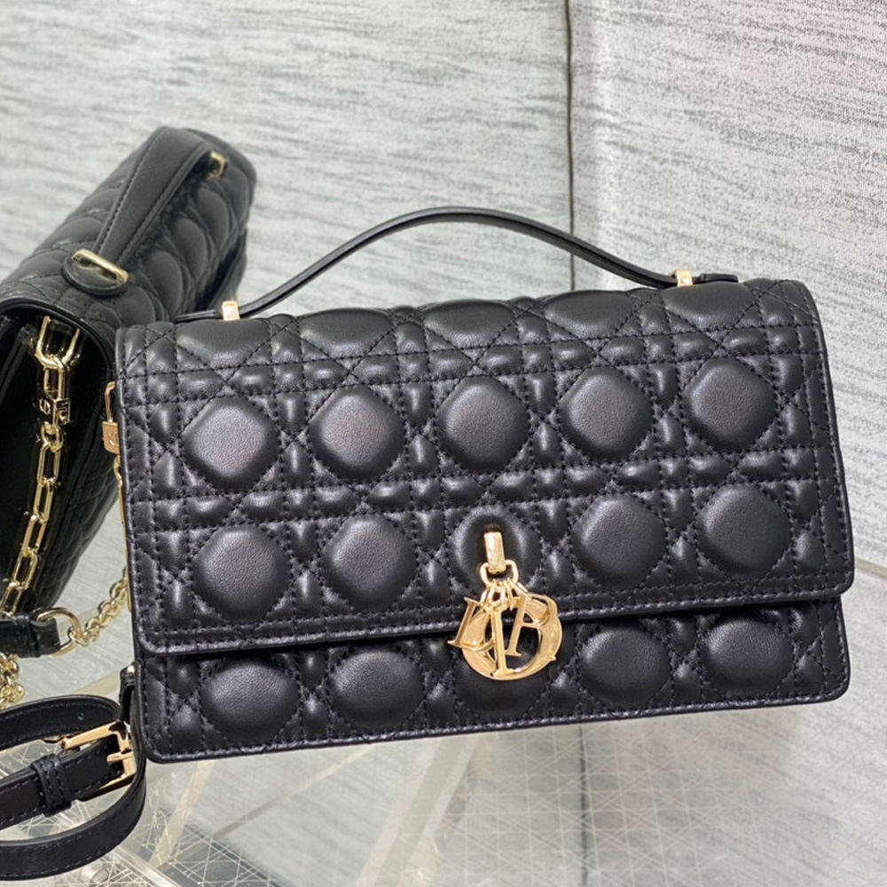 DIOR  Miss Dior Sheepskin Handbag