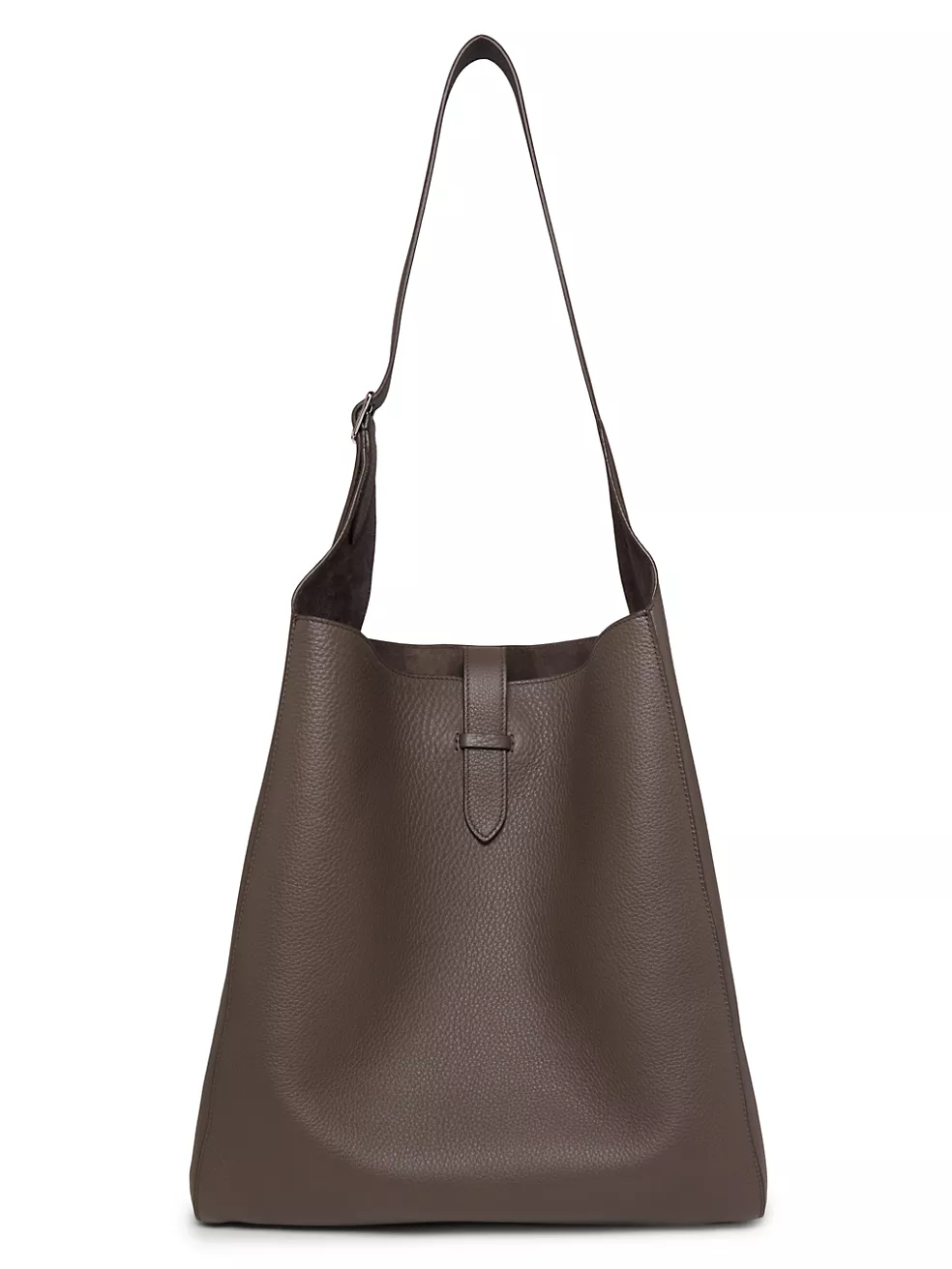 The Row  Blake Leather Hobo Bag