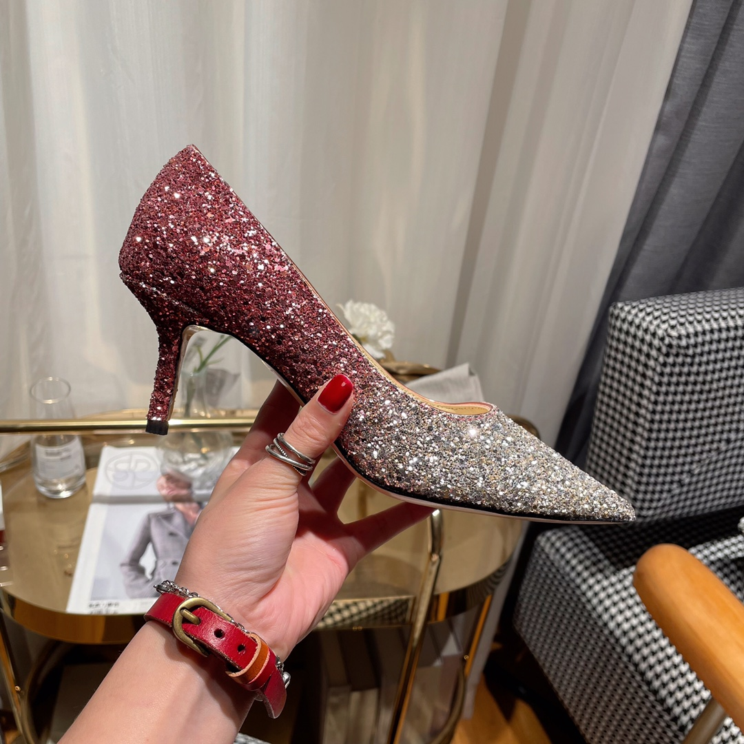 Jimmy Choo Love Flat cusp  Slide Sandal