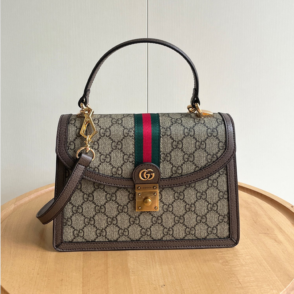 GUCCI Ophidia Small Top Handle Bag
