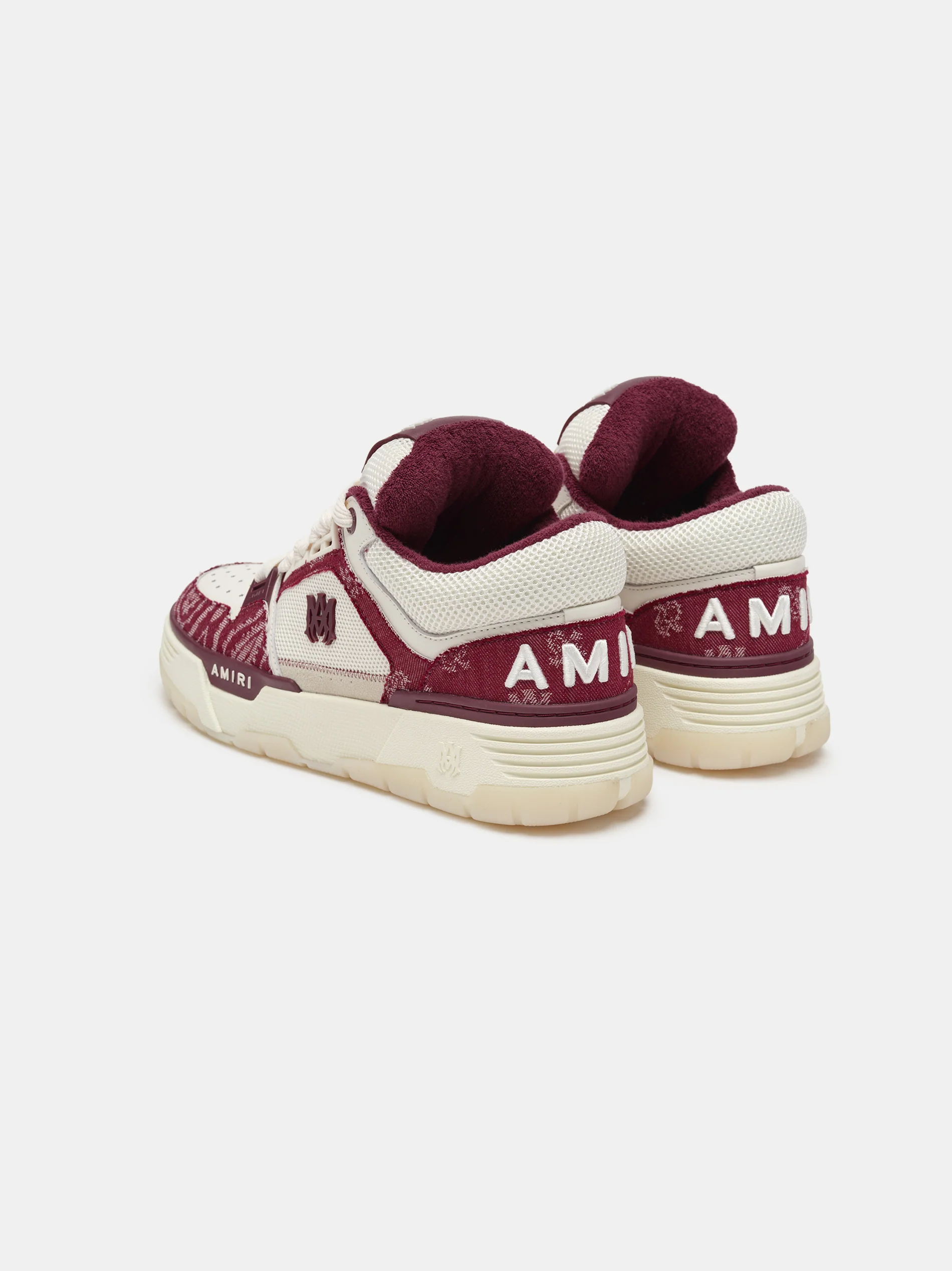 AMIRI BANDANA DENIM MA-1 - Burgundy