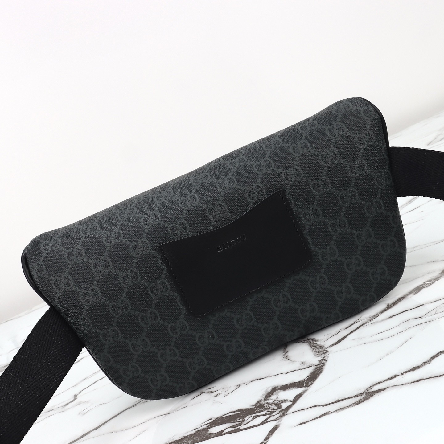 GUCCI Emblem GG medium belt bag