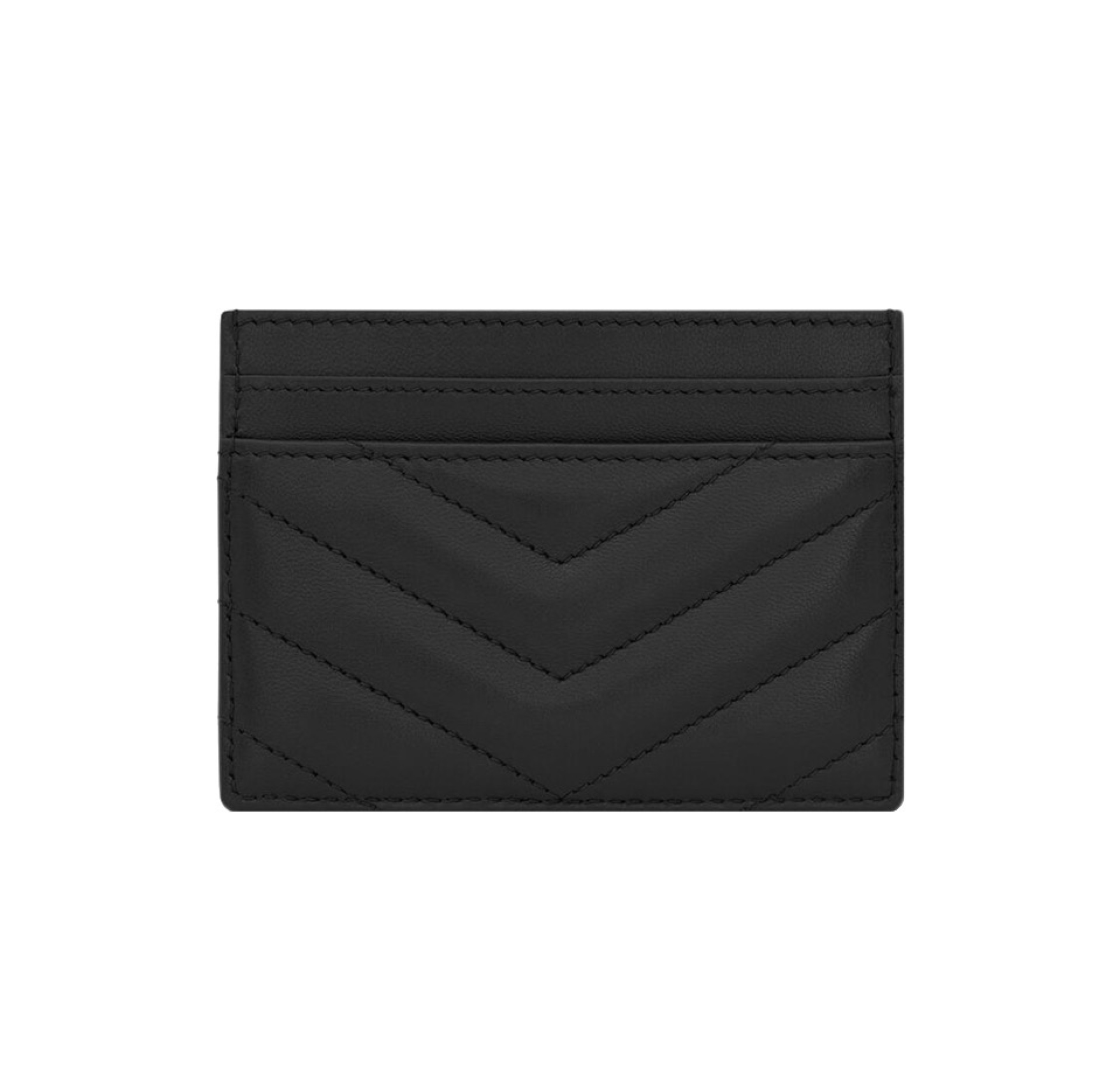 Saint Laurent YSL Monogrm Sheepskin Card Bag