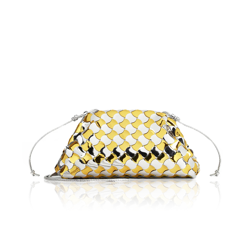 Bottega Veneta Mirrored Mini Pouch
