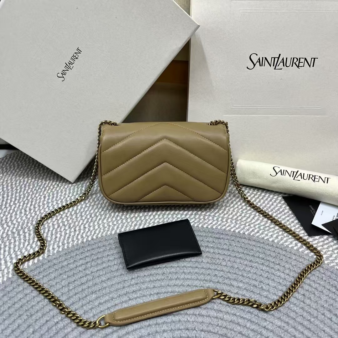 Saint Laurent YSL LOULOU lambskin MINI bag