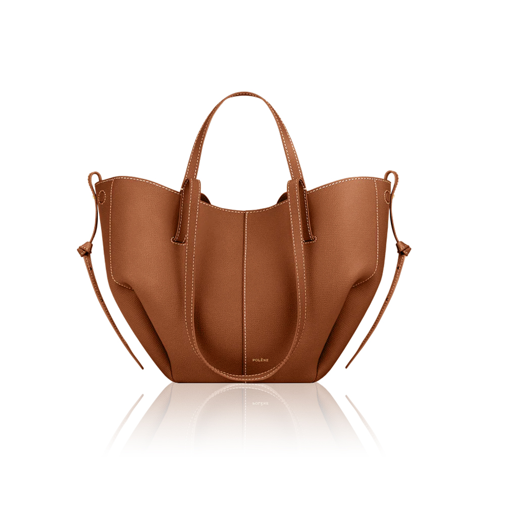 Polène Cyme Mini - Textured Camel