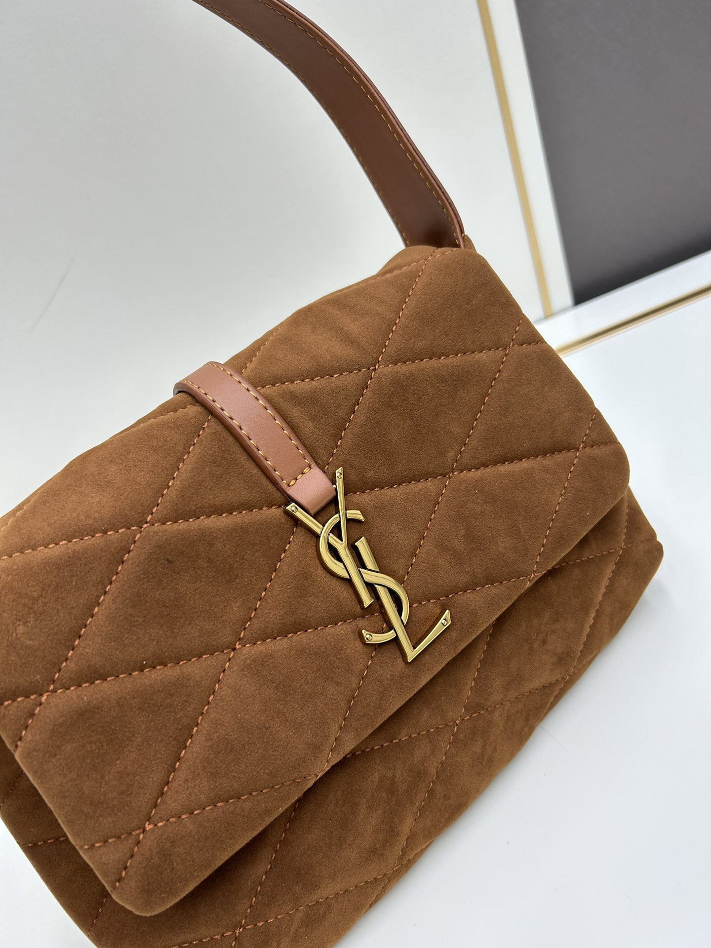 Saint Laurent Frosted Underarm Bag