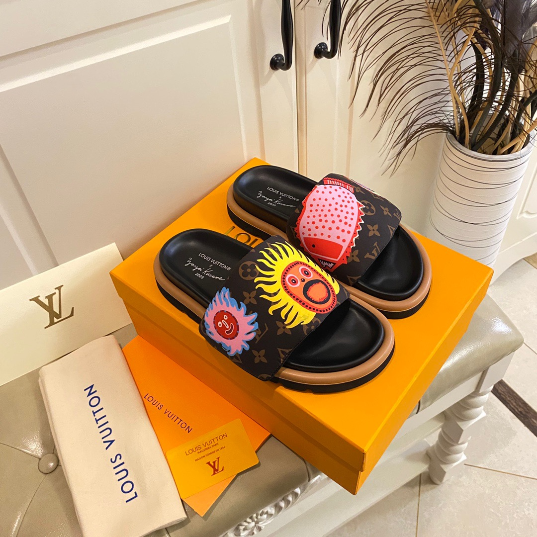 Louis Vuitton LV Pillow Yayoi Kusama Slide Sandal