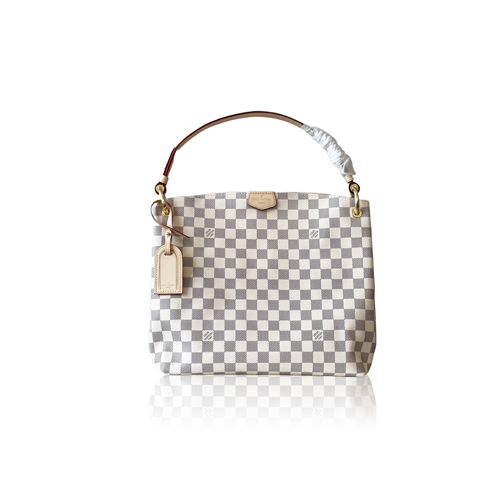 Louis Vuitton Damier Azur Coated Canvas Bag