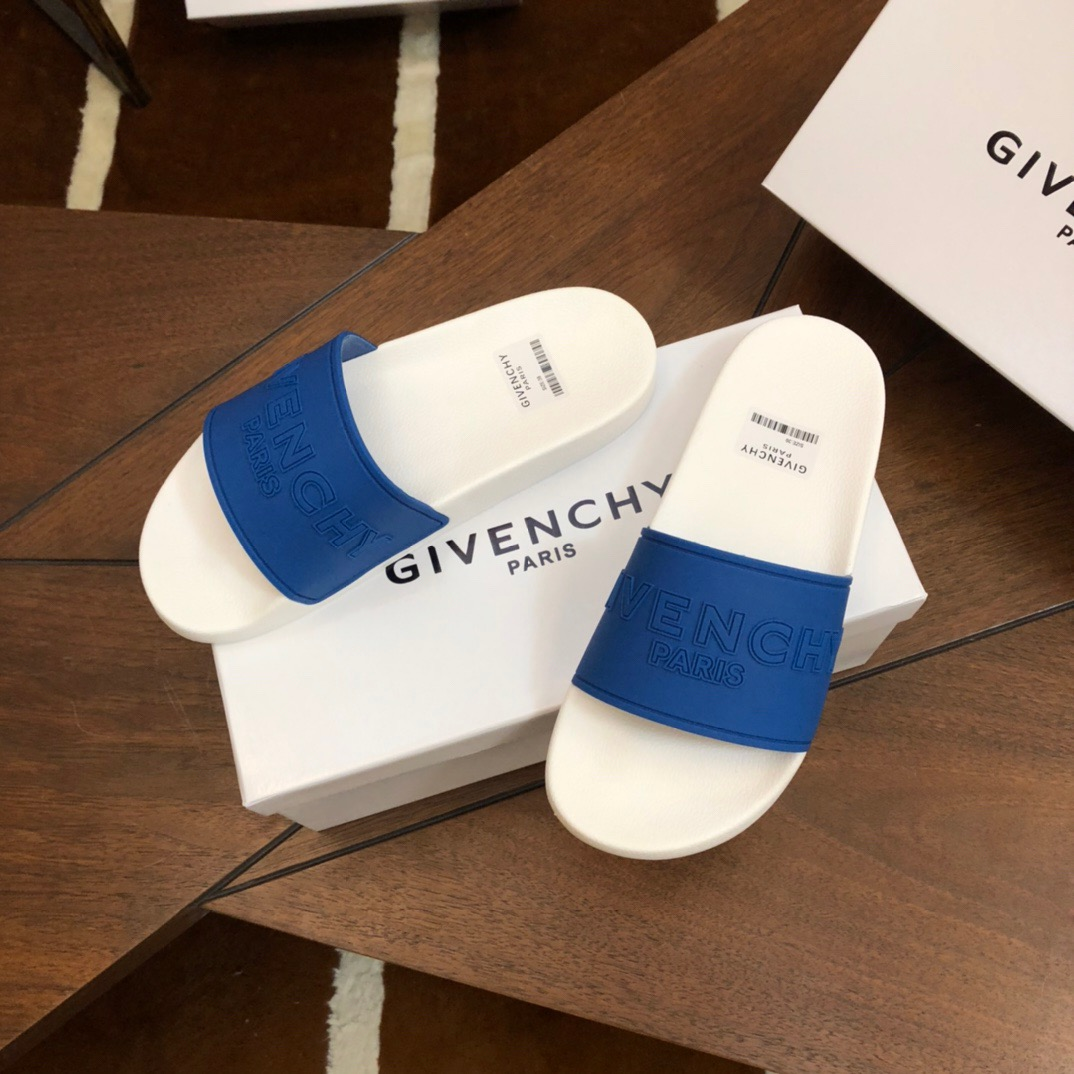 Givenchy Rubber Logo flip-flops Slide Sandal