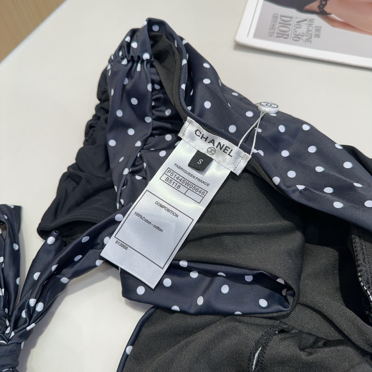 Chanel one piece Swimsuit Swimwear