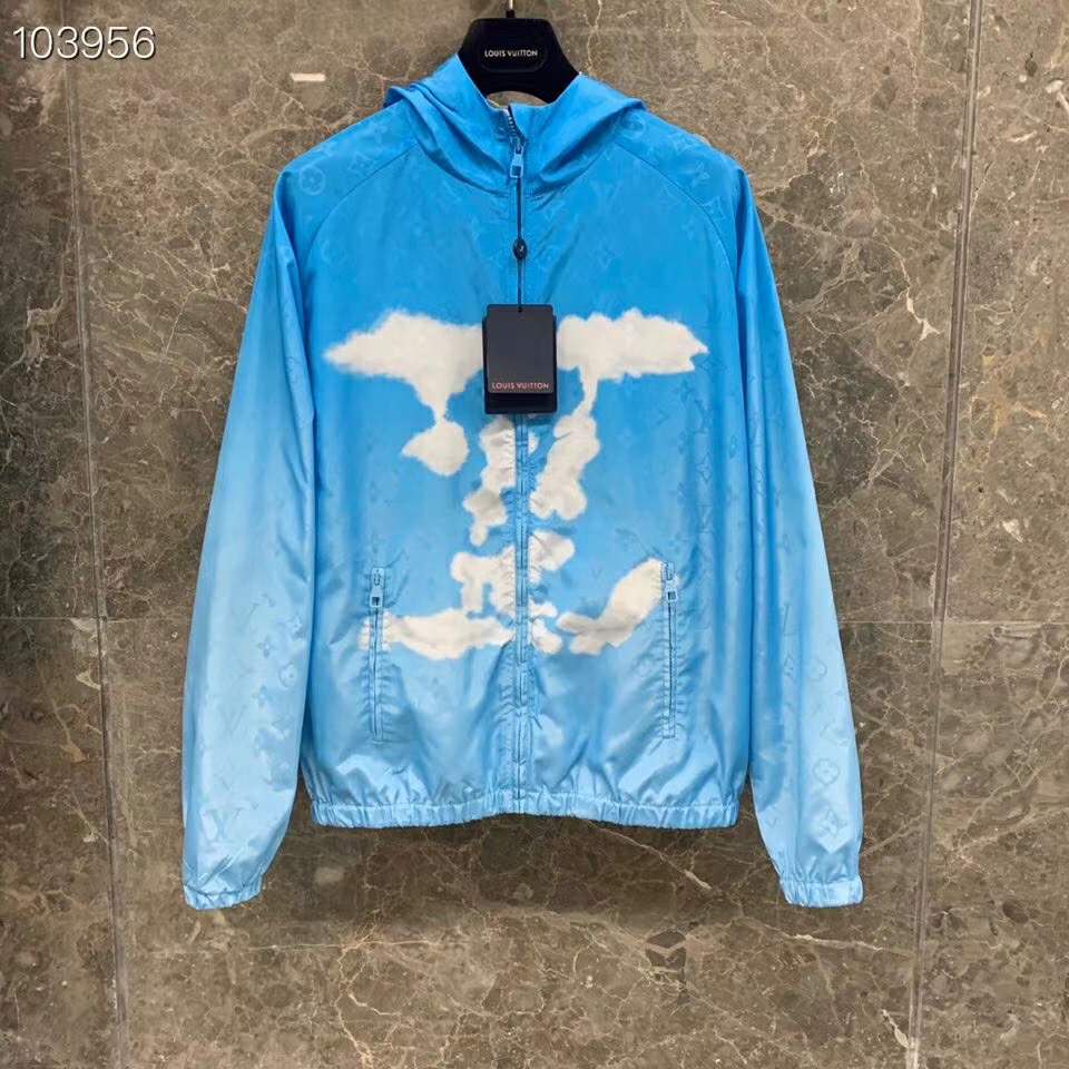 Louis Vuitton LV Women Monogram Clouds Windbreaker Printed LV Cloud