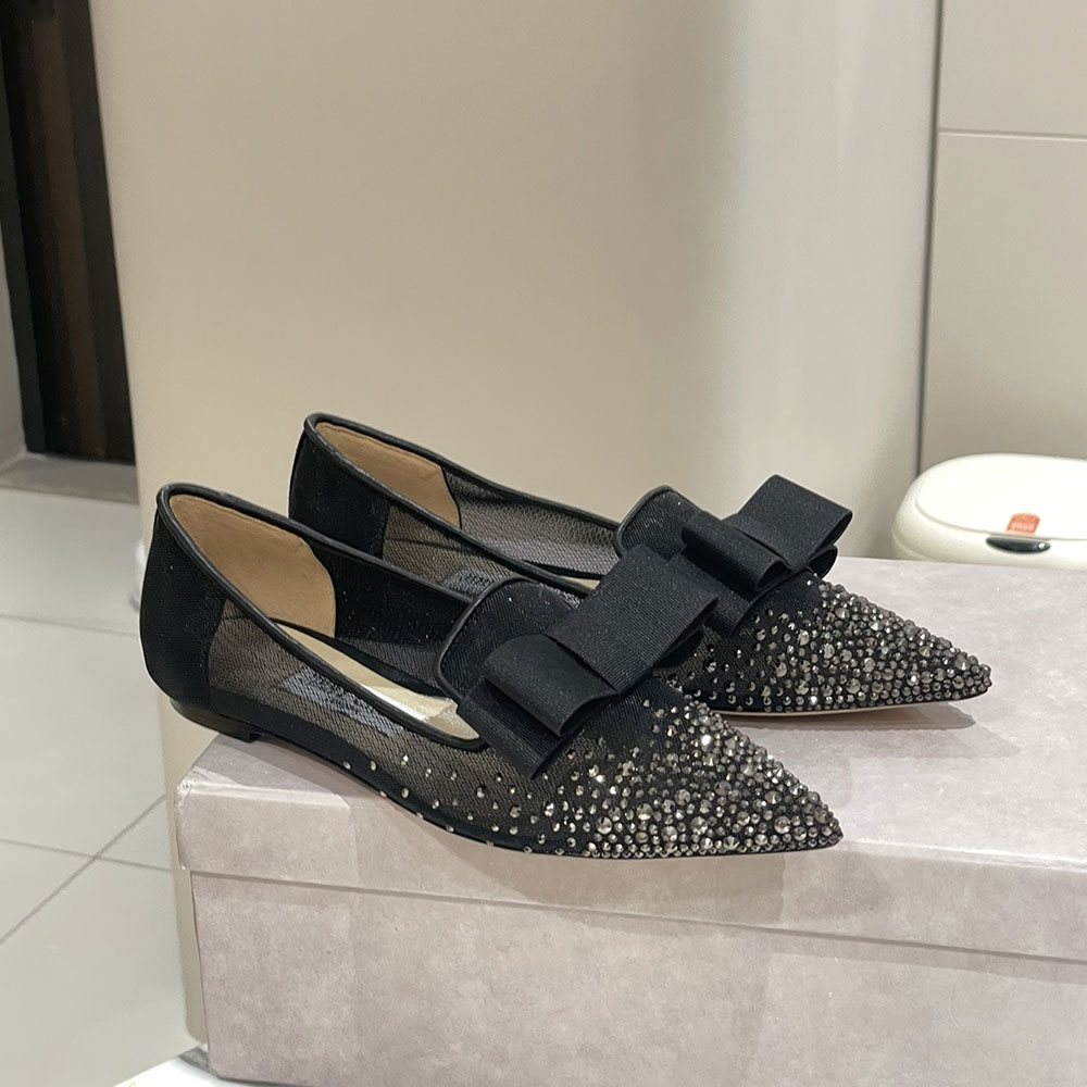 Jimmy Choo Gala Ballet Flats Slide Sandal