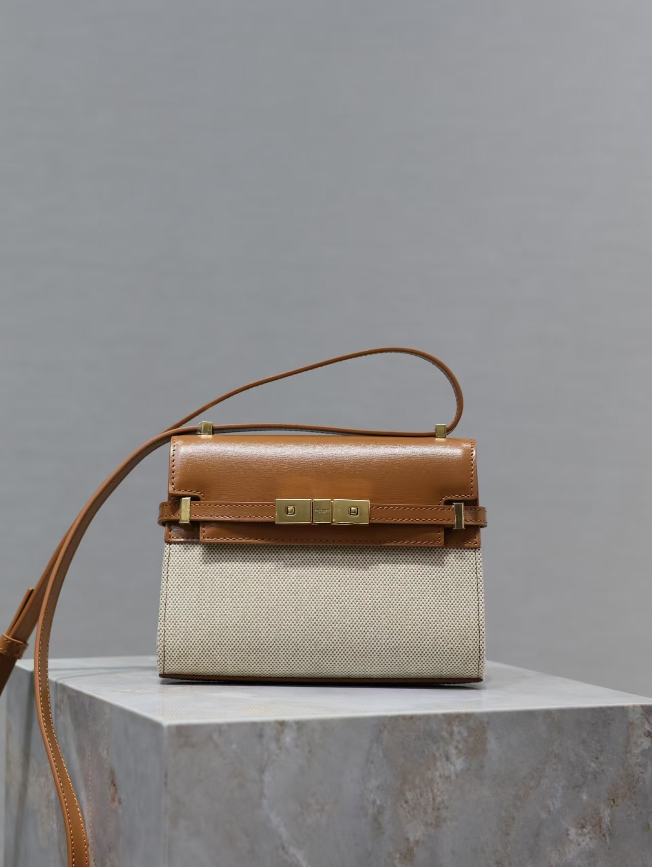 Saint Laurent YSL canvas mini crossbody bag